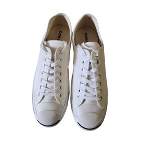 Converse Jack Purcell White Men's Sneakers, Size 11.5